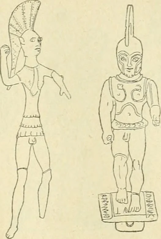 An illustration from Répertoire de la statuaire grecque et romaine, 1908, leaf 228