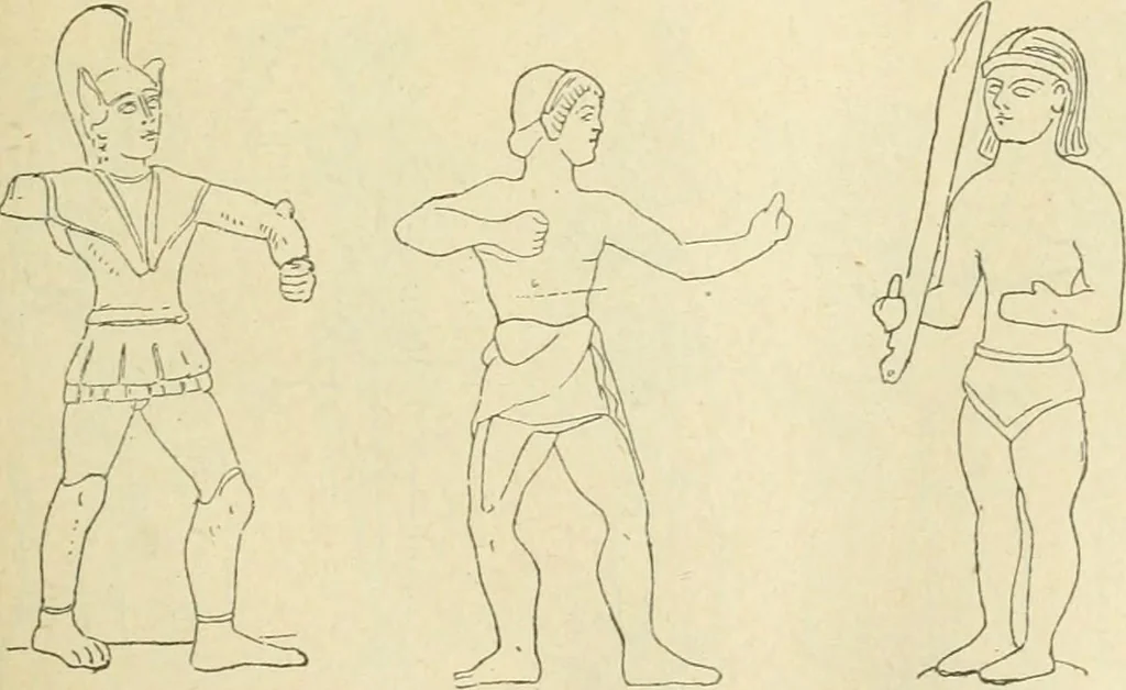 An illustration from Répertoire de la statuaire grecque et romaine, 1908, leaf 228