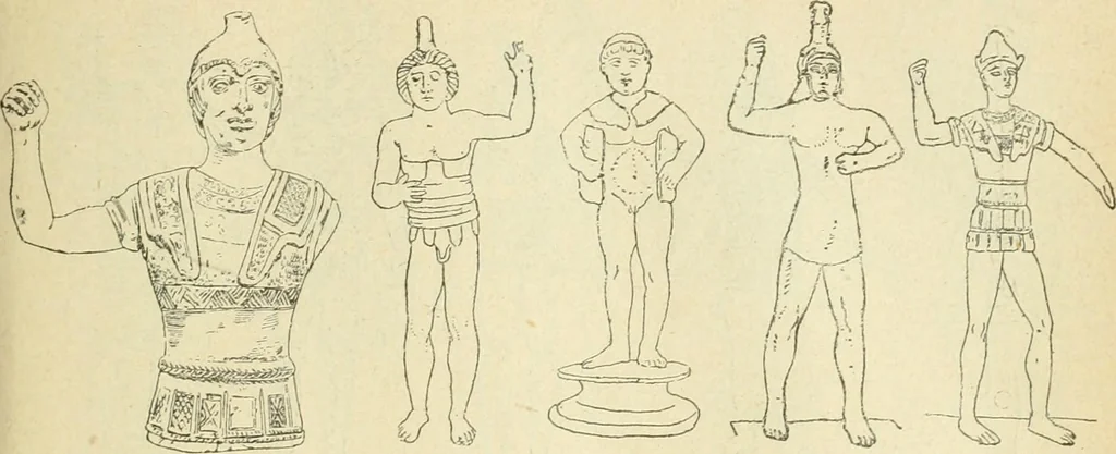 An illustration from Répertoire de la statuaire grecque et romaine, 1908, leaf 230