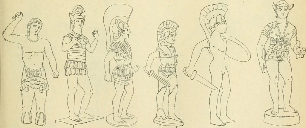 An illustration from Répertoire de la statuaire grecque et romaine, 1908, leaf 230