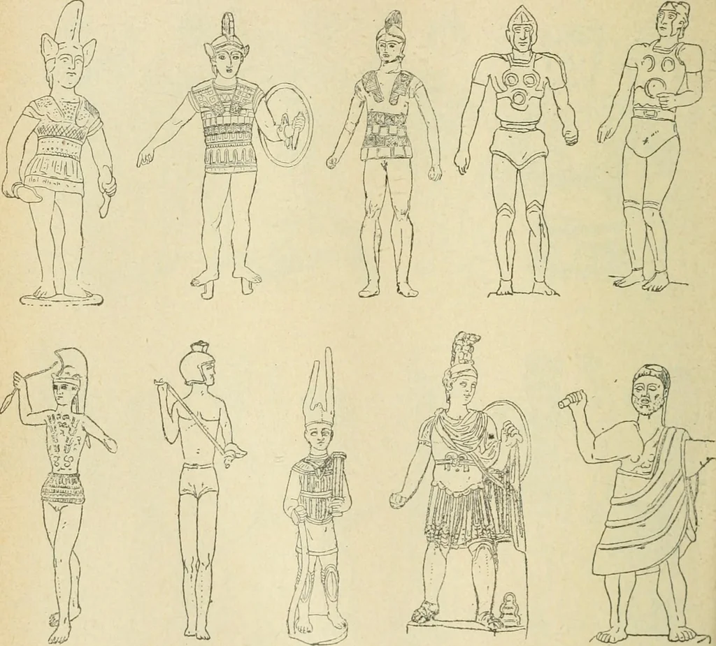 An illustration from Répertoire de la statuaire grecque et romaine, 1908, leaf 231