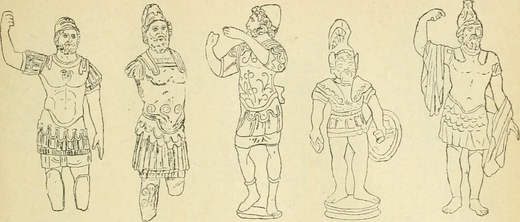 An illustration from Répertoire de la statuaire grecque et romaine, 1908, leaf 232