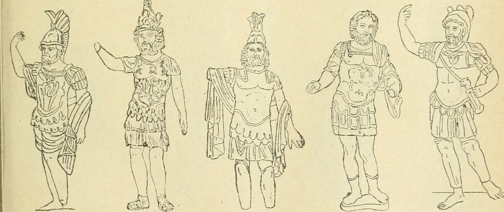 An illustration from Répertoire de la statuaire grecque et romaine, 1908, leaf 232