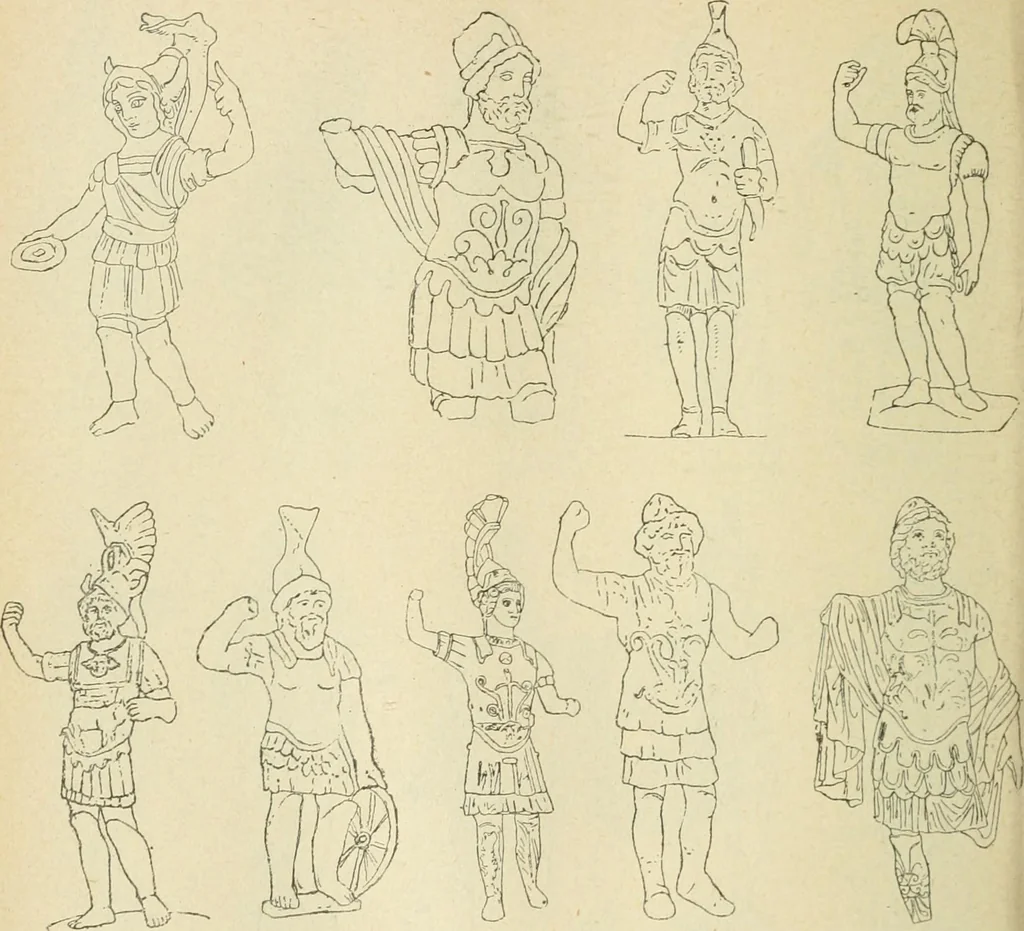 An illustration from Répertoire de la statuaire grecque et romaine, 1908, leaf 233