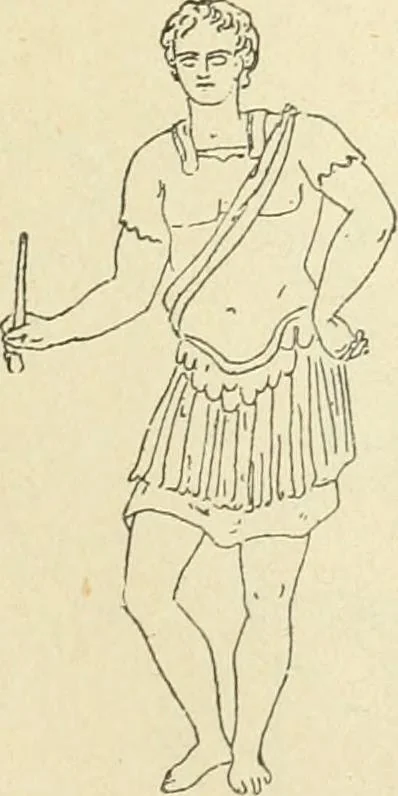 An illustration from Répertoire de la statuaire grecque et romaine, 1908, leaf 234