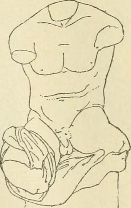 An illustration from Répertoire de la statuaire grecque et romaine, 1908, leaf 235