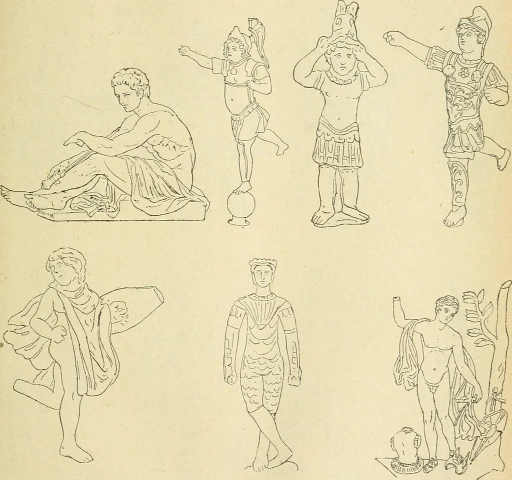 An illustration from Répertoire de la statuaire grecque et romaine, 1908, leaf 236