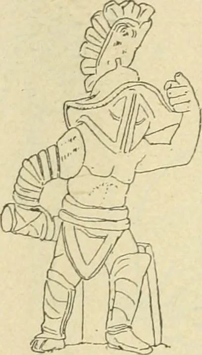 An illustration from Répertoire de la statuaire grecque et romaine, 1908, leaf 237