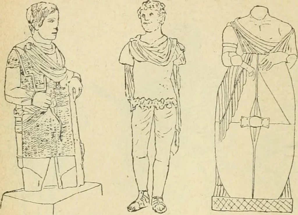 An illustration from Répertoire de la statuaire grecque et romaine, 1908, leaf 239