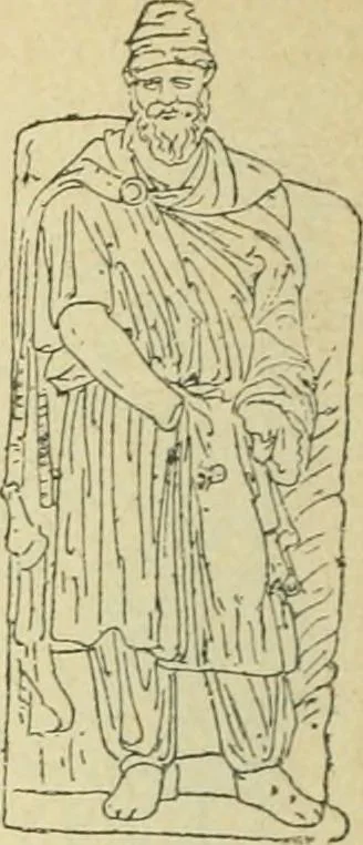 An illustration from Répertoire de la statuaire grecque et romaine, 1908, leaf 239