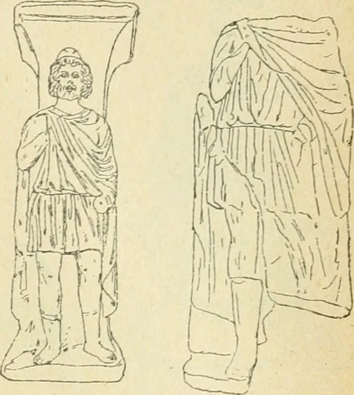 An illustration from Répertoire de la statuaire grecque et romaine, 1908, leaf 240