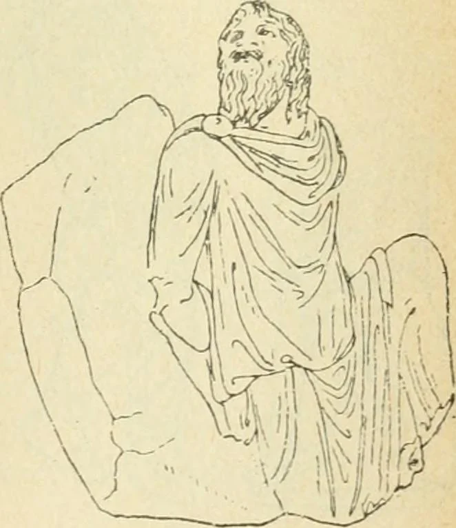 An illustration from Répertoire de la statuaire grecque et romaine, 1908, leaf 240