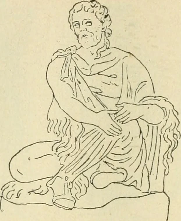 An illustration from Répertoire de la statuaire grecque et romaine, 1908, leaf 241