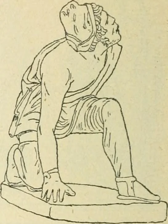 An illustration from Répertoire de la statuaire grecque et romaine, 1908, leaf 241