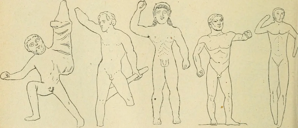 An illustration from Répertoire de la statuaire grecque et romaine, 1908, leaf 245