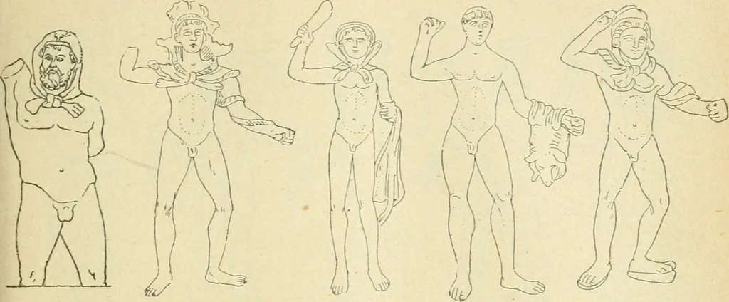 An illustration from Répertoire de la statuaire grecque et romaine, 1908, leaf 246