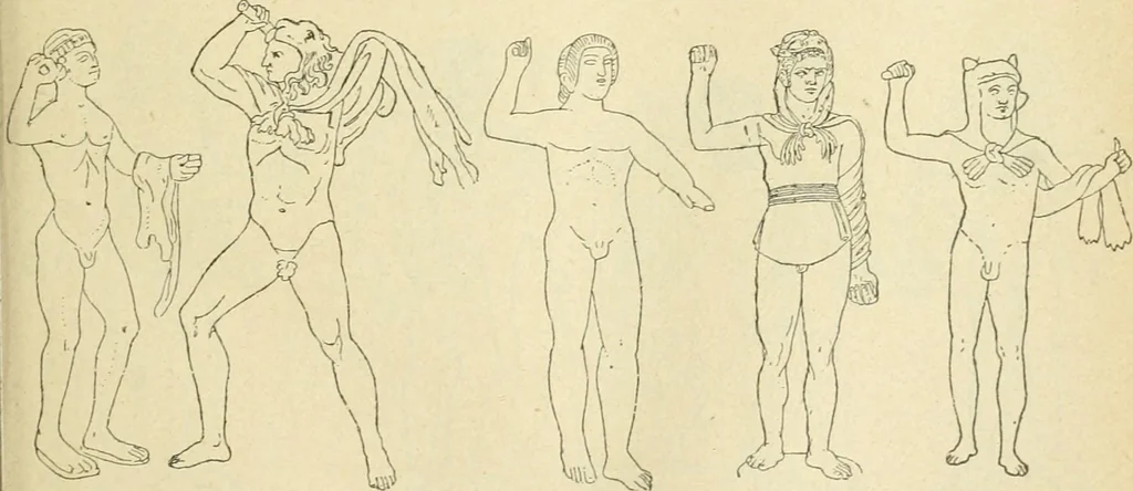 An illustration from Répertoire de la statuaire grecque et romaine, 1908, leaf 246