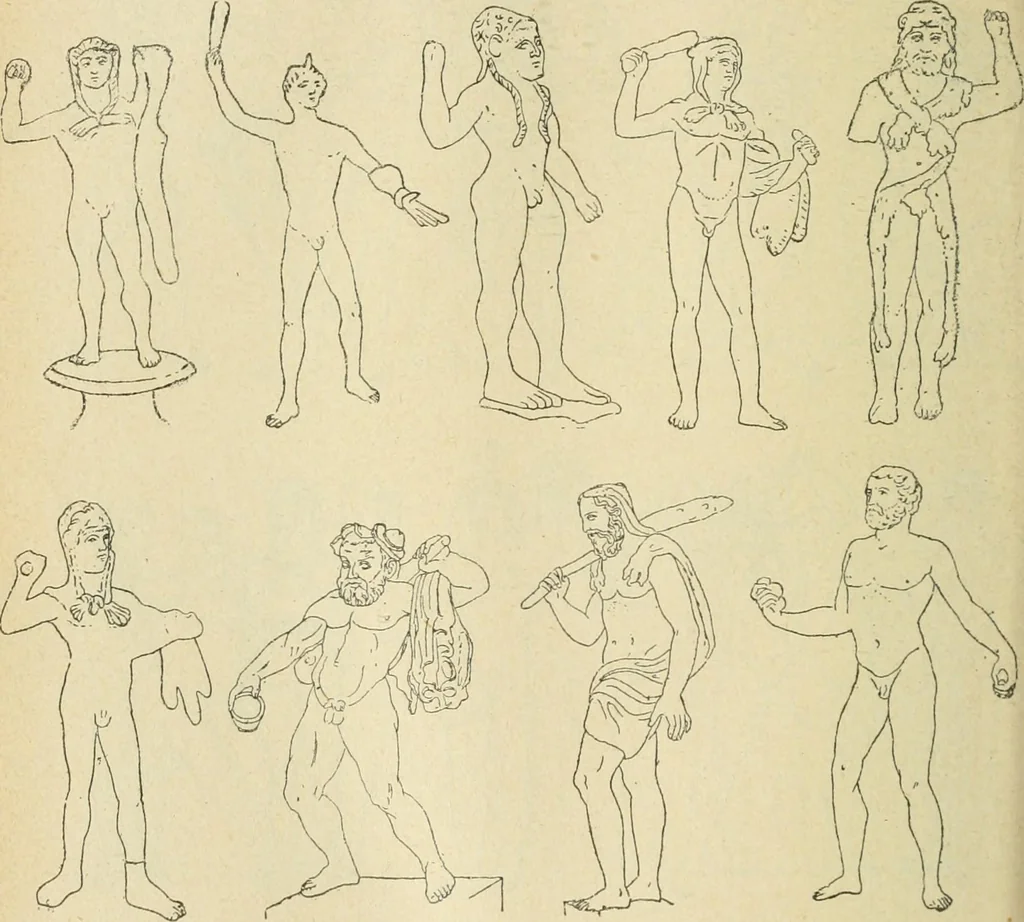 An illustration from Répertoire de la statuaire grecque et romaine, 1908, leaf 247