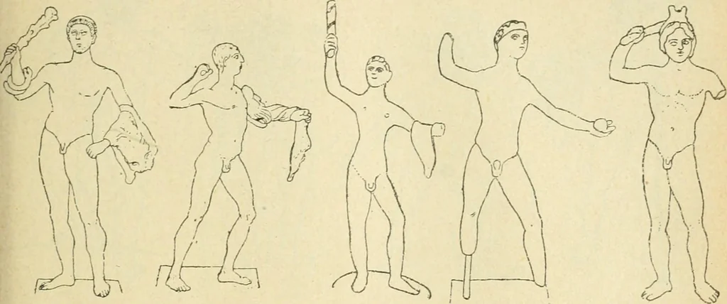 An illustration from Répertoire de la statuaire grecque et romaine, 1908, leaf 248
