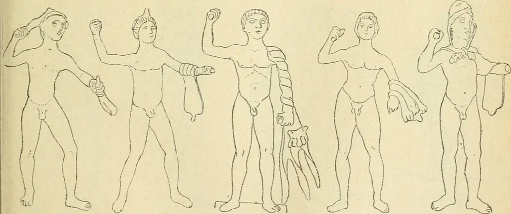 An illustration from Répertoire de la statuaire grecque et romaine, 1908, leaf 248