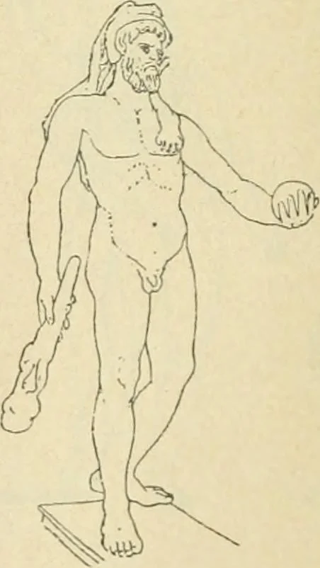 An illustration from Répertoire de la statuaire grecque et romaine, 1908, leaf 251