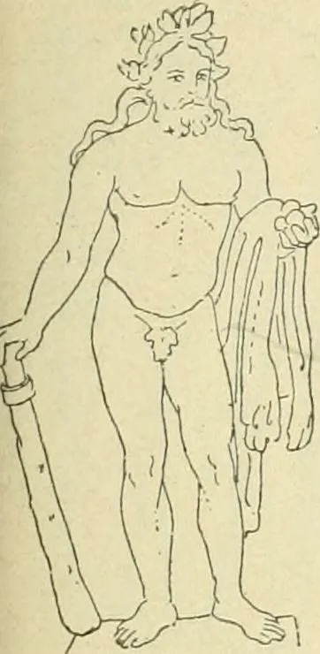An illustration from Répertoire de la statuaire grecque et romaine, 1908, leaf 254