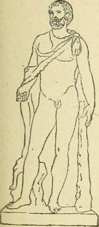 An illustration from Répertoire de la statuaire grecque et romaine, 1908, leaf 256