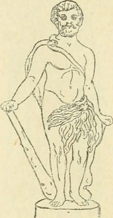 An illustration from Répertoire de la statuaire grecque et romaine, 1908, leaf 256
