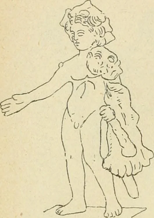 An illustration from Répertoire de la statuaire grecque et romaine, 1908, leaf 261