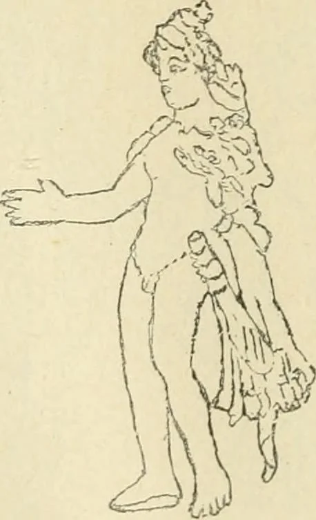 An illustration from Répertoire de la statuaire grecque et romaine, 1908, leaf 263