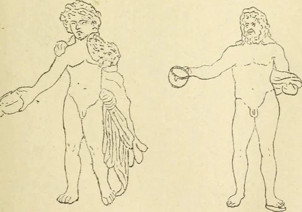 An illustration from Répertoire de la statuaire grecque et romaine, 1908, leaf 264