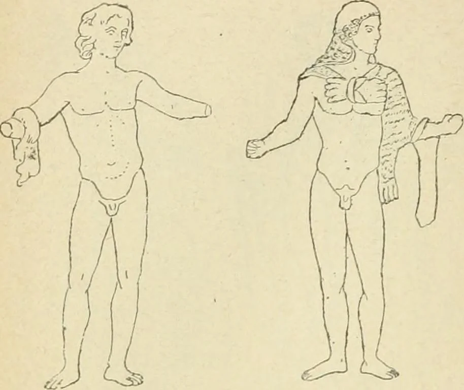 An illustration from Répertoire de la statuaire grecque et romaine, 1908, leaf 265