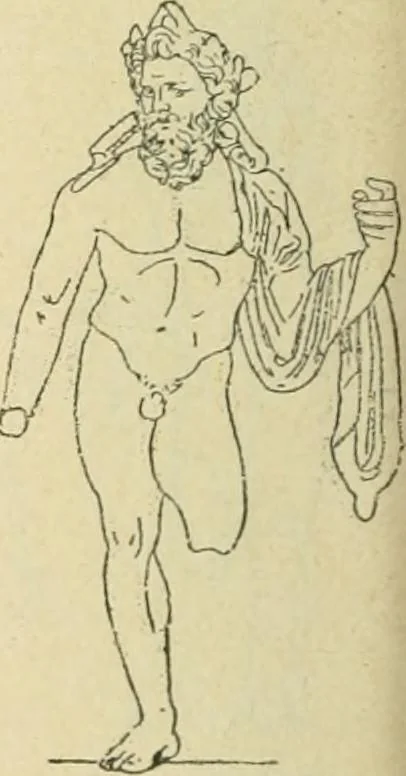 An illustration from Répertoire de la statuaire grecque et romaine, 1908, leaf 267