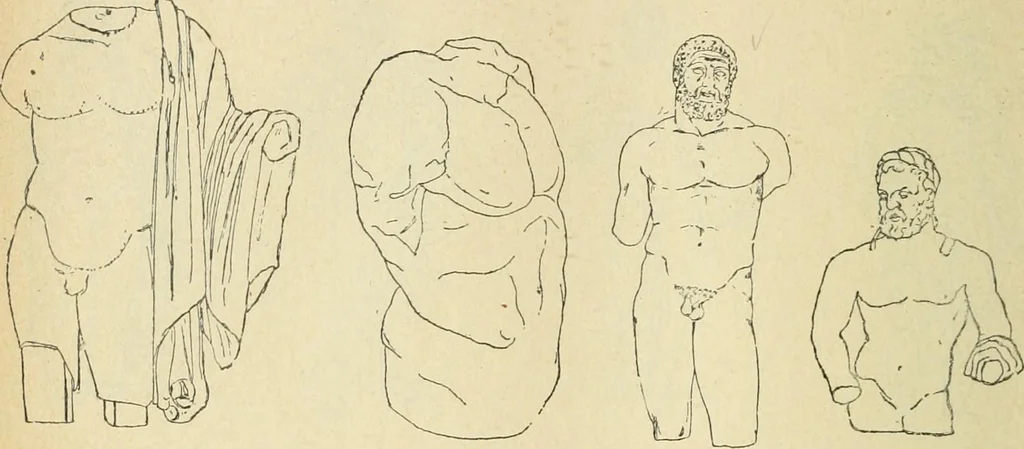 An illustration from Répertoire de la statuaire grecque et romaine, 1908, leaf 269