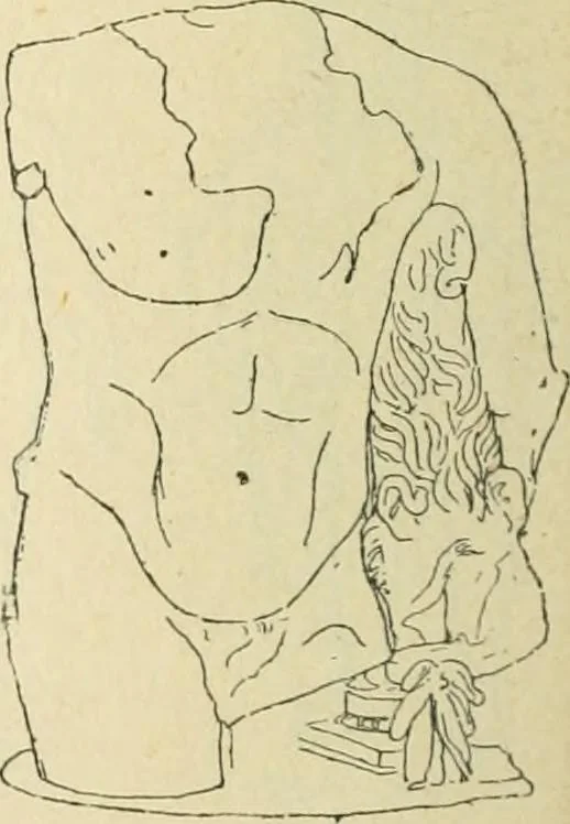An illustration from Répertoire de la statuaire grecque et romaine, 1908, leaf 269