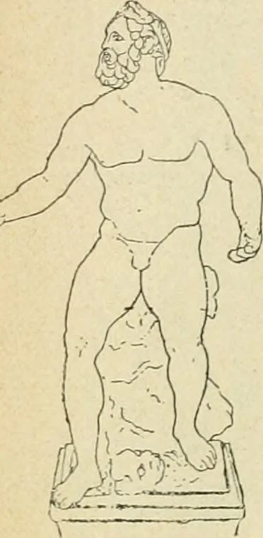 An illustration from Répertoire de la statuaire grecque et romaine, 1908, leaf 271