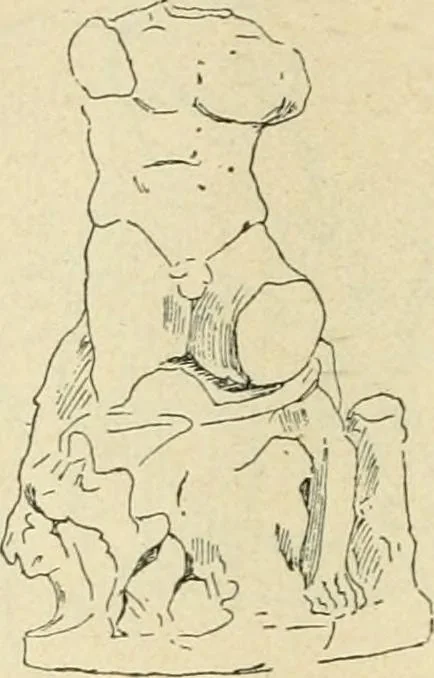 An illustration from Répertoire de la statuaire grecque et romaine, 1908, leaf 271