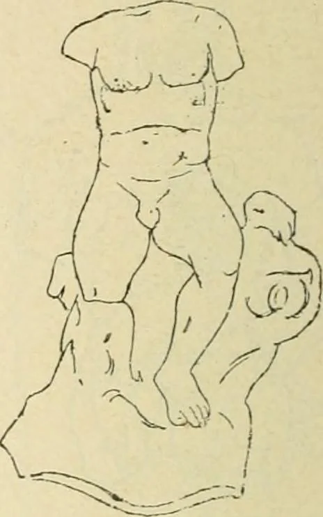 An illustration from Répertoire de la statuaire grecque et romaine, 1908, leaf 271