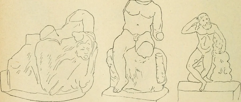 An illustration from Répertoire de la statuaire grecque et romaine, 1908, leaf 271