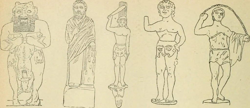 An illustration from Répertoire de la statuaire grecque et romaine, 1908, leaf 275