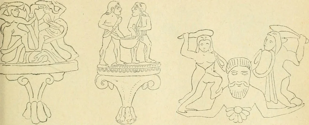 An illustration from Répertoire de la statuaire grecque et romaine, 1908, leaf 278