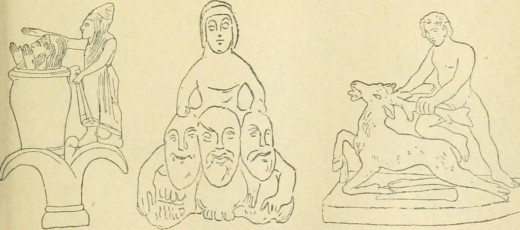 An illustration from Répertoire de la statuaire grecque et romaine, 1908, leaf 278