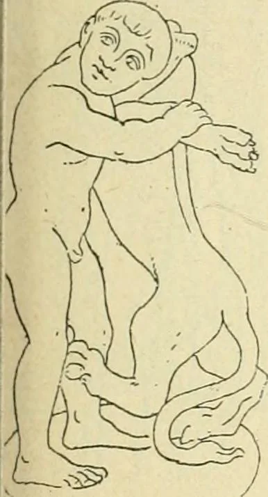 An illustration from Répertoire de la statuaire grecque et romaine, 1908, leaf 280