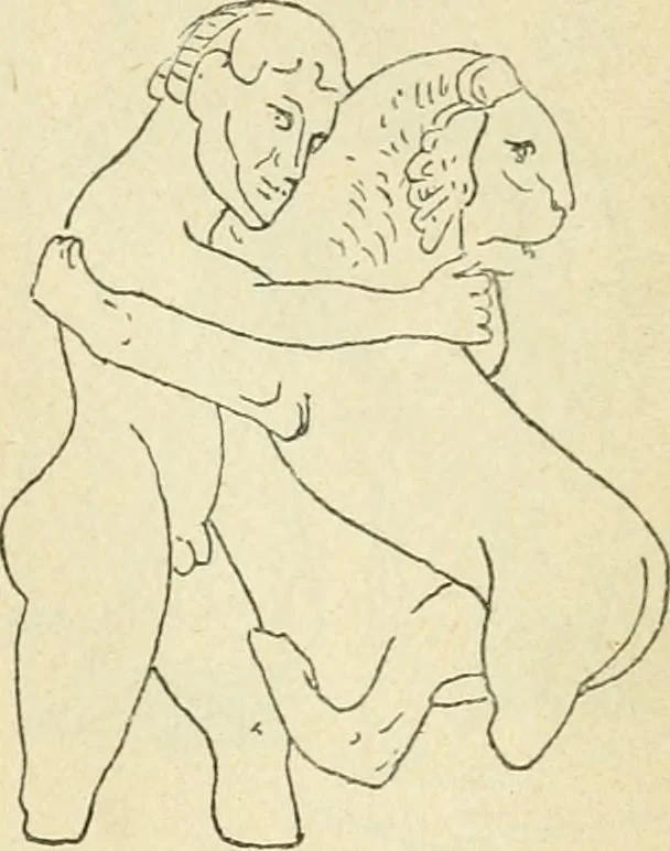 An illustration from Répertoire de la statuaire grecque et romaine, 1908, leaf 280