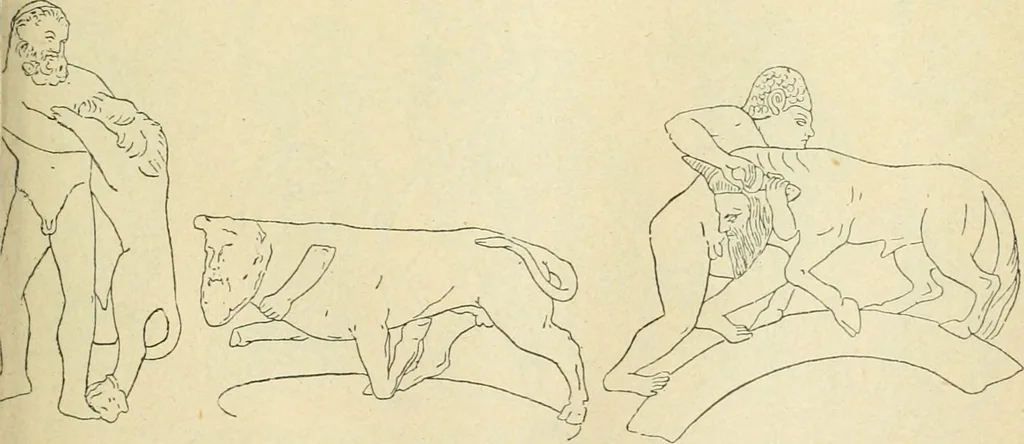 An illustration from Répertoire de la statuaire grecque et romaine, 1908, leaf 280