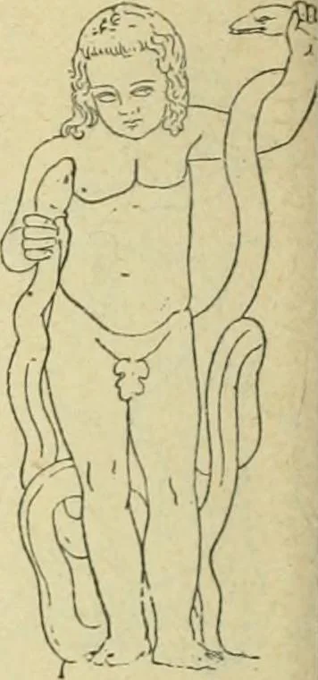 An illustration from Répertoire de la statuaire grecque et romaine, 1908, leaf 281