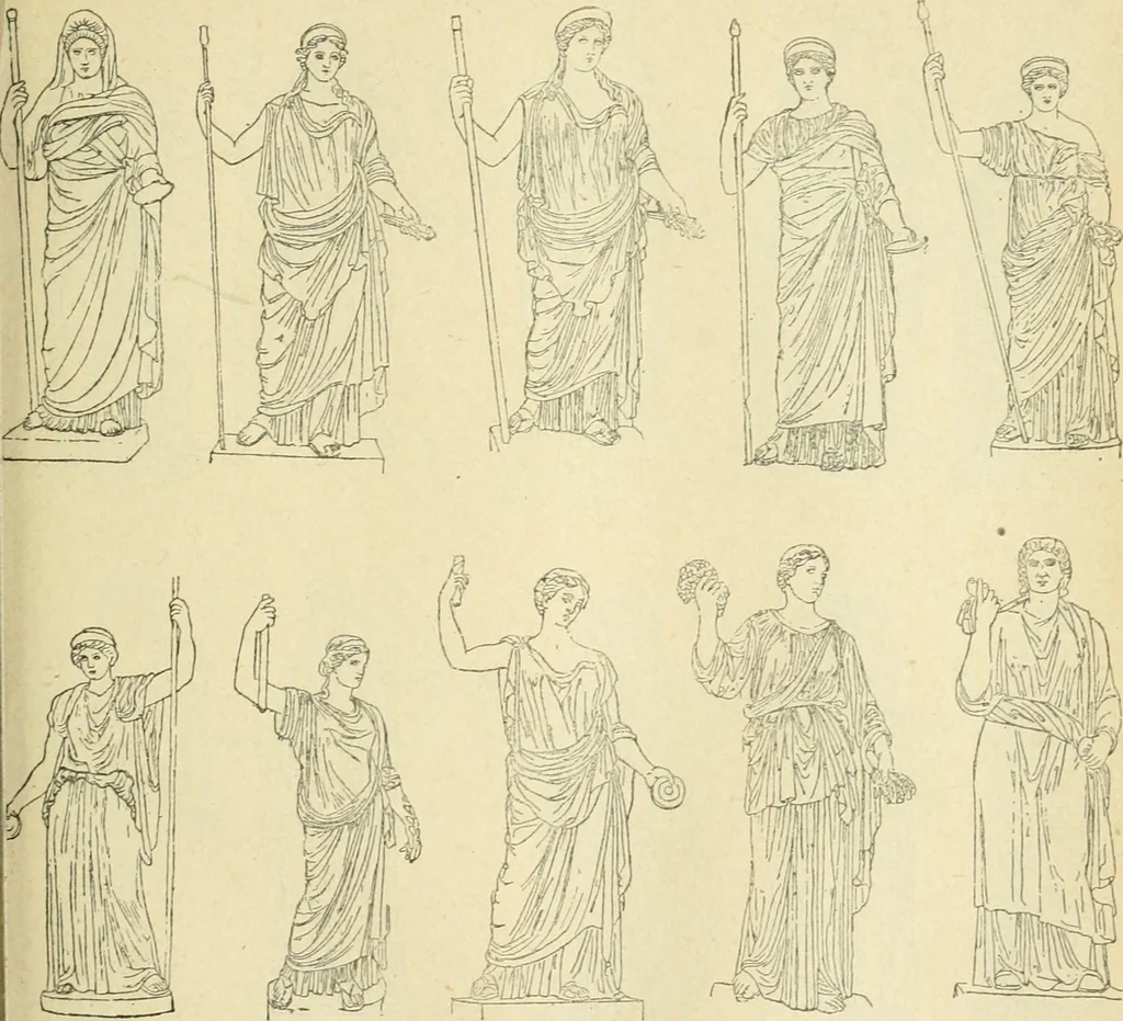 An illustration from Répertoire de la statuaire grecque et romaine, 1908, leaf 282