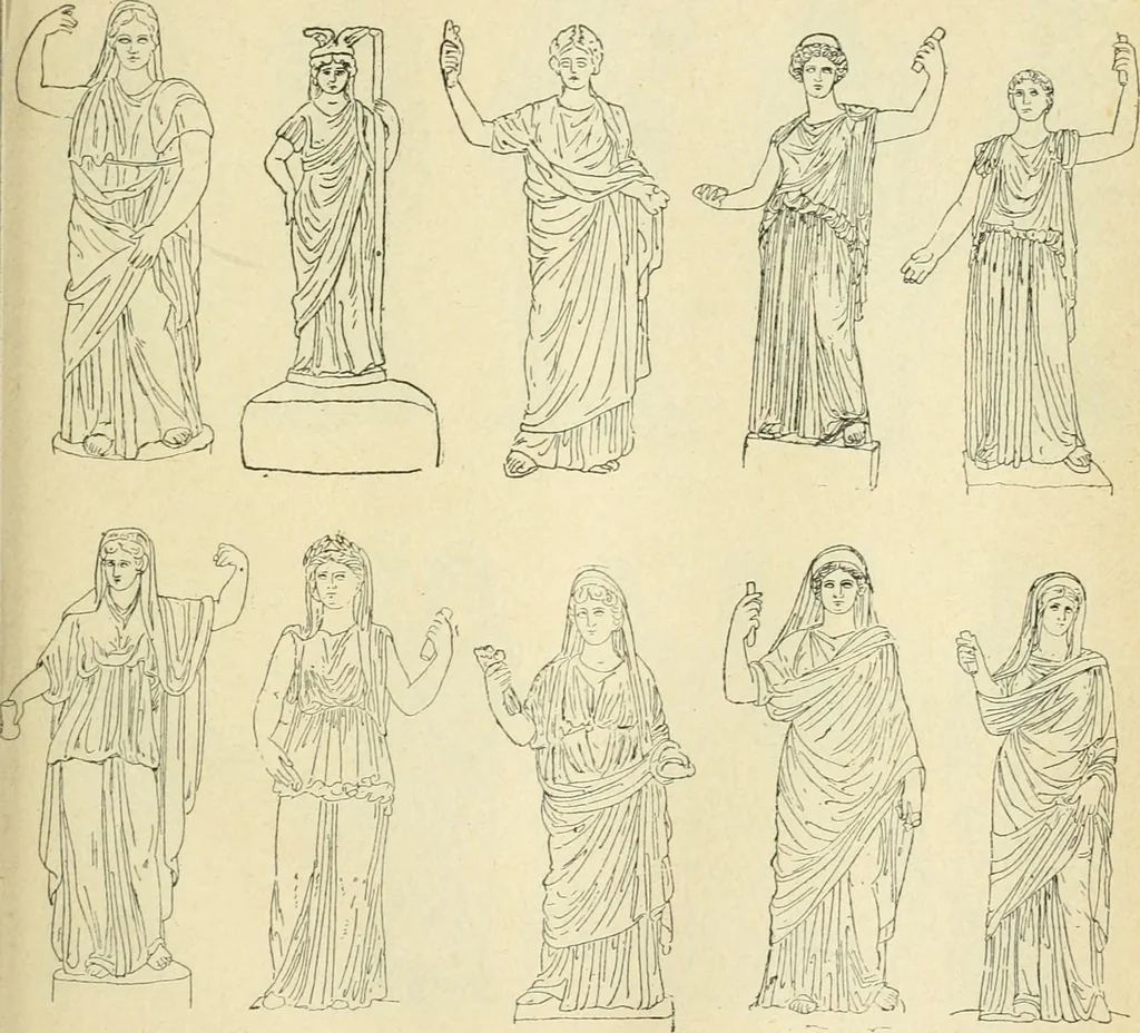 An illustration from Répertoire de la statuaire grecque et romaine, 1908, leaf 284
