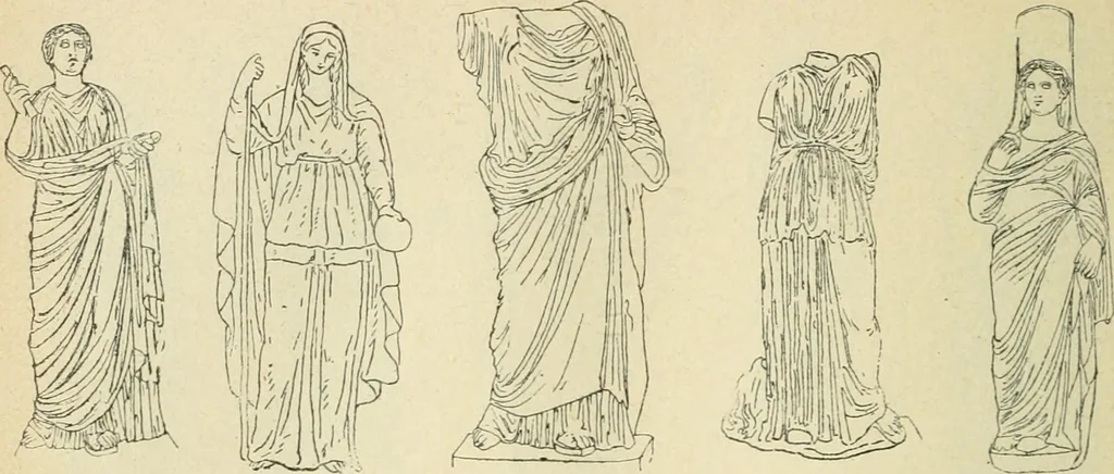 An illustration from Répertoire de la statuaire grecque et romaine, 1908, leaf 285