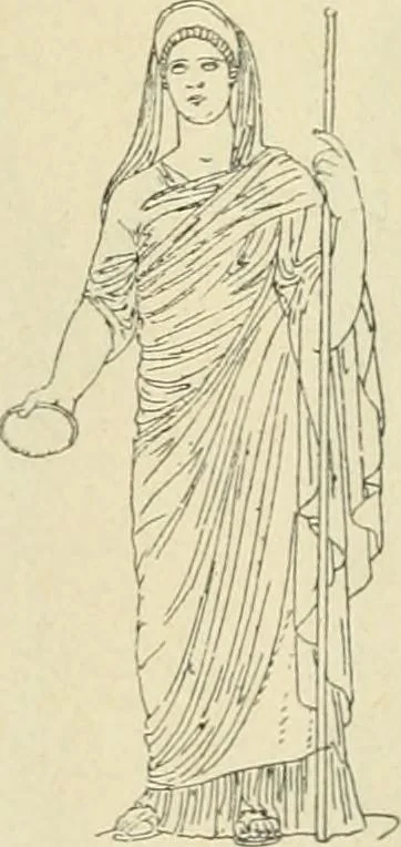 An illustration from Répertoire de la statuaire grecque et romaine, 1908, leaf 285
